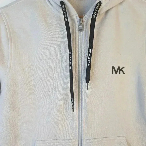 Michael Kors Camouflage Zip Up Hooded Sweatshirt / Medium - Picture 5 of 6